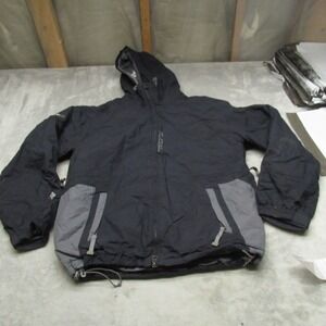 686 Jacket Unisex Medium Black Hooded Ski Snowboard Winter Sports Mountain Gear